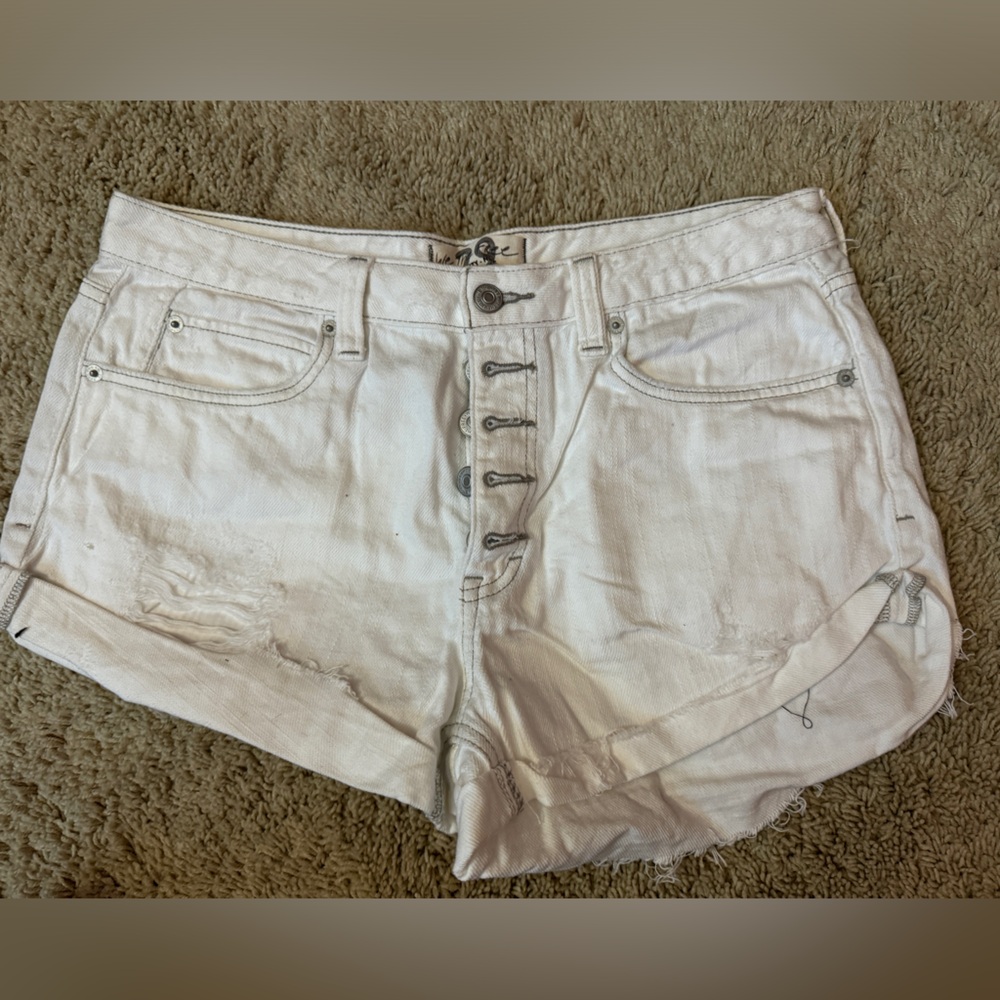 We the Free People denim shorts
